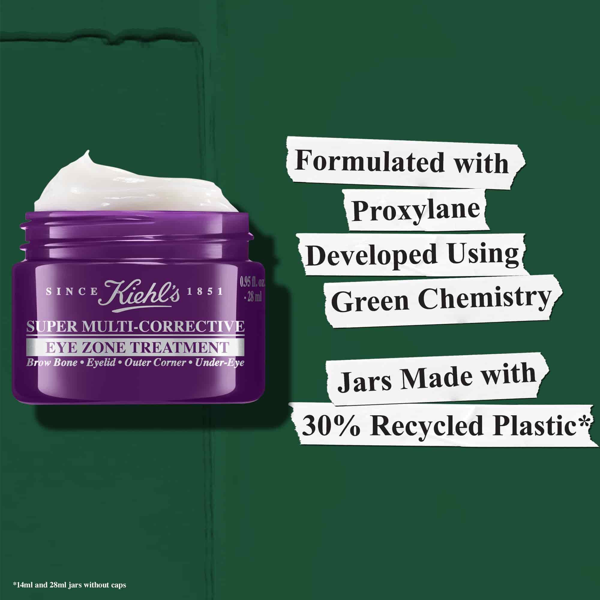 Formulirano s proksilanom, razvitim z zeleno kemijo – posodice so izdelane iz 30 % reciklirane plastike