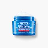 50-mililitrski lonček Kiehl's Ultra Facial Oil-Free Gel Cream na belem ozadju.