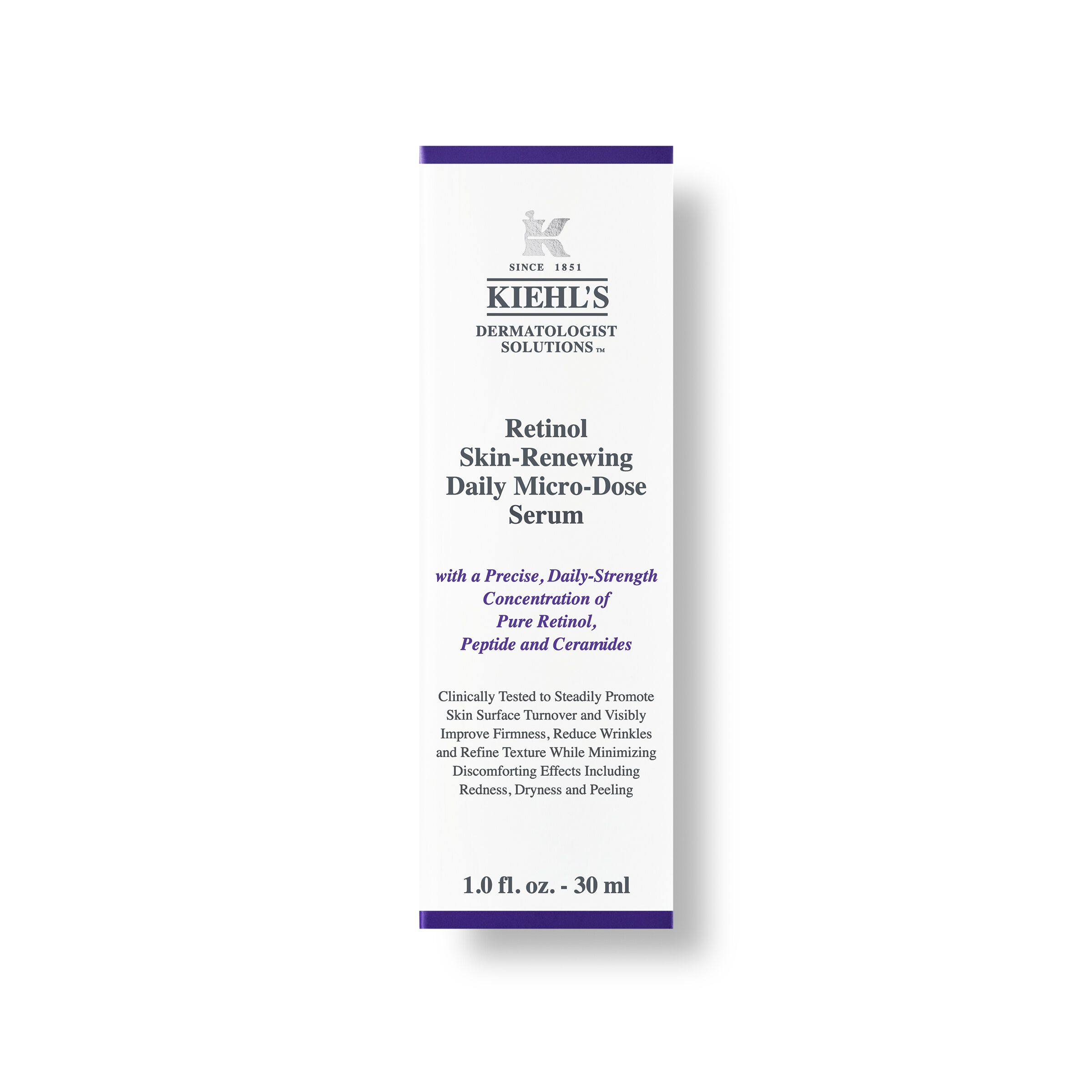 Škatlica seruma Kiehl's Retinol Skin Renewing Daily Microdose