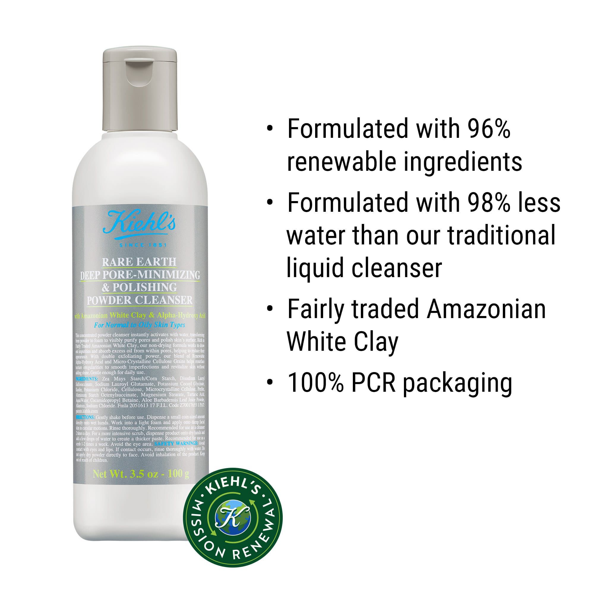 Rare Earth Deep Pore-Minimizing & Polishing Powder Cleanser Prah za čiščenje por in za bolj gladko kožo