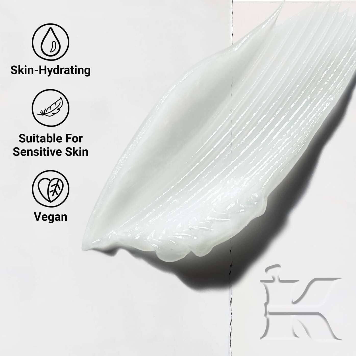 Bližinski posnetek teksture Lip Balm #1, ki prikazuje kremasto, vlažilno formulo, zasnovano za vlaženje ustnic.