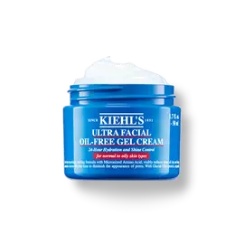 50-mililitrski lonček Kiehl's Ultra Facial Oil-Free Gel Cream na belem ozadju.
