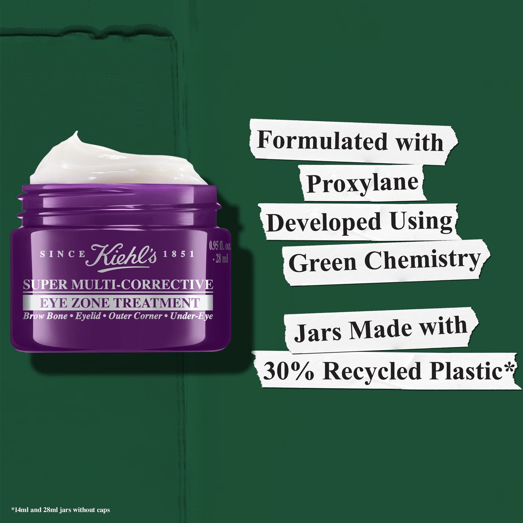 Formulirano s proksilanom, razvitim z zeleno kemijo – posodice so izdelane iz 30 % reciklirane plastike