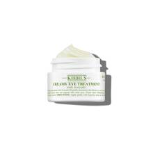 Fotografija odprte posodice Kiehl's Creamy Eye Treatment z avokadom