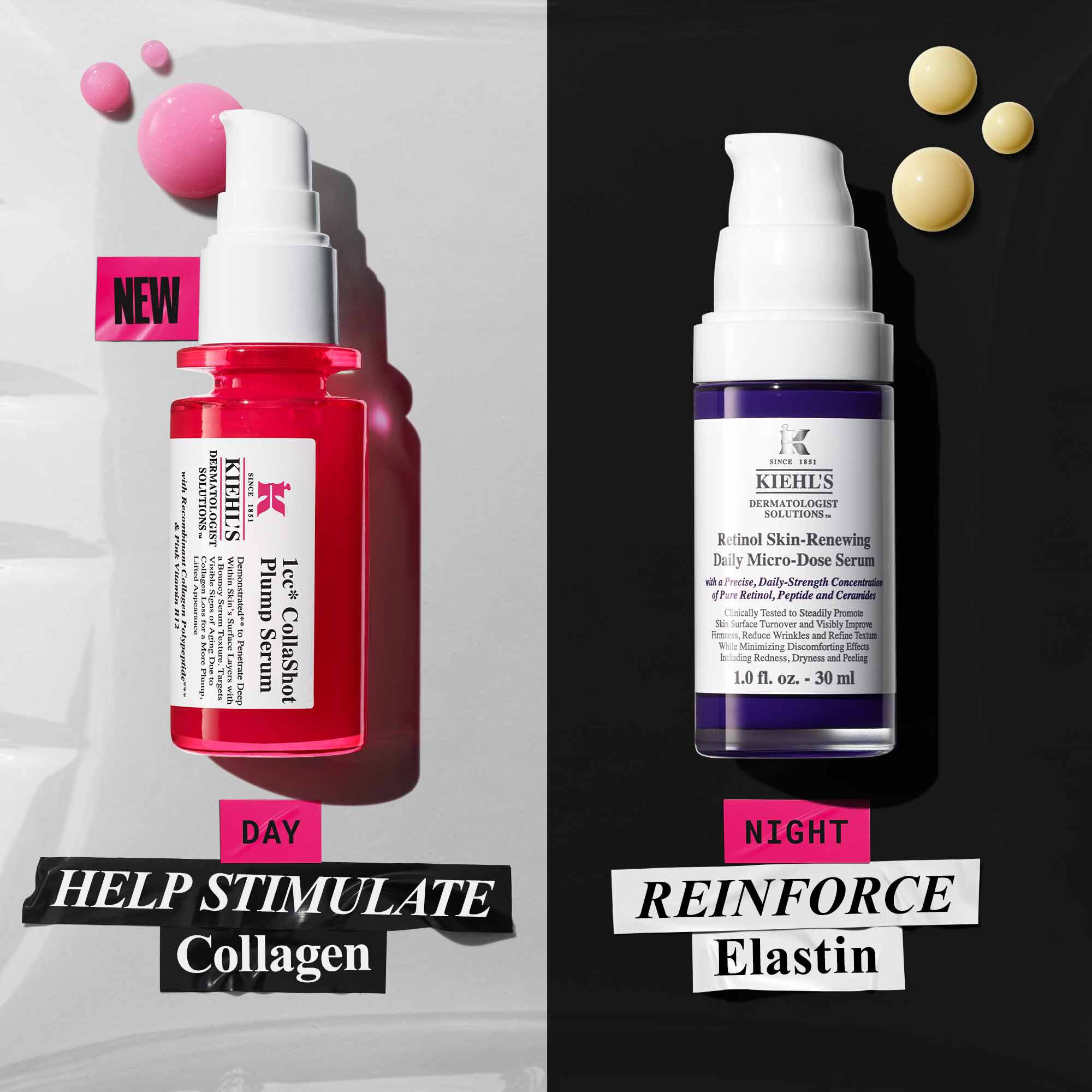 1cc CollaShot Plump serum, serum za obraz z rekombinantnim kolagenom za bolj čvrst in poln videz kože