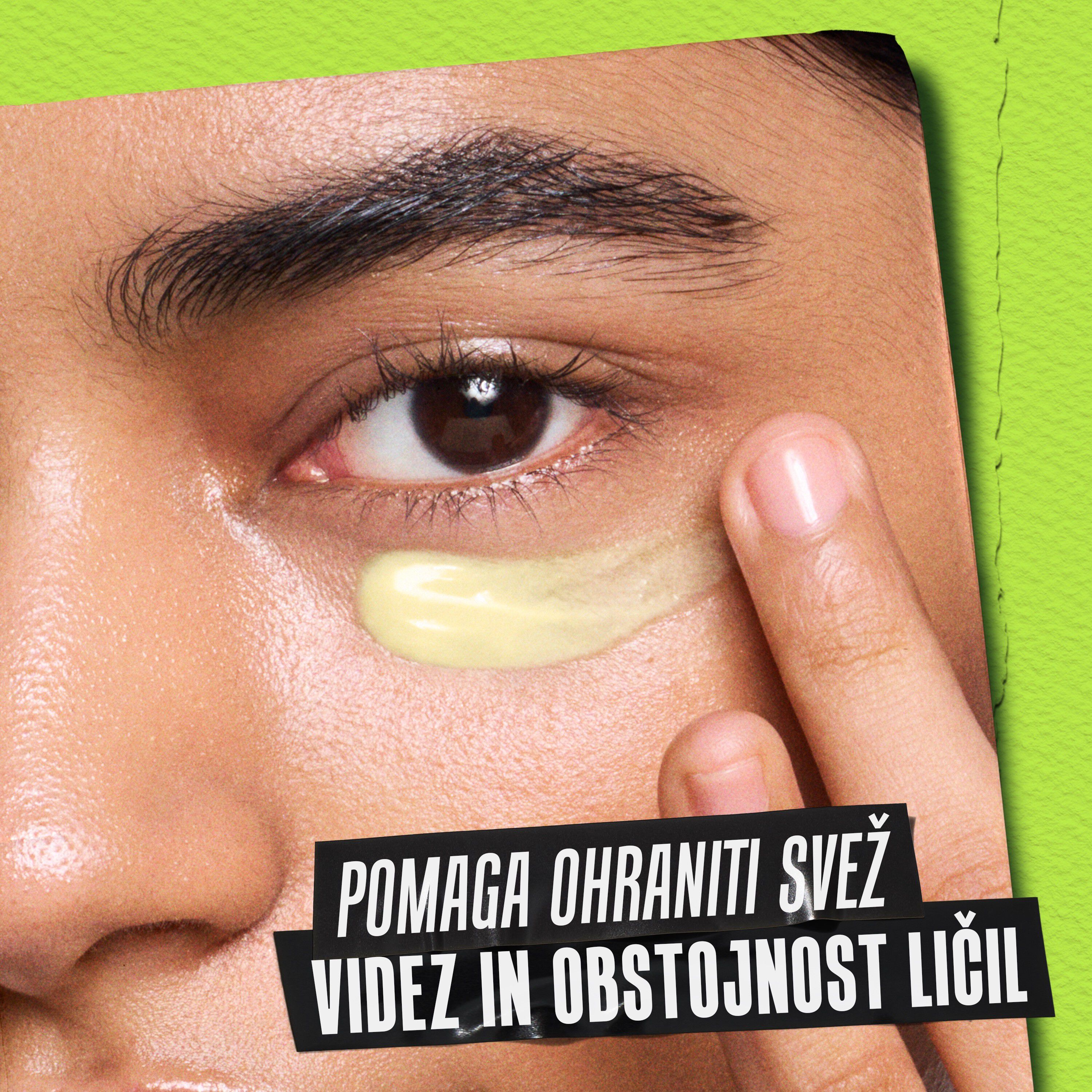 Ali ste vedeli? Kremo za oči segrejte med prsti, da se spremeni v osvežilen val vlaženja.
