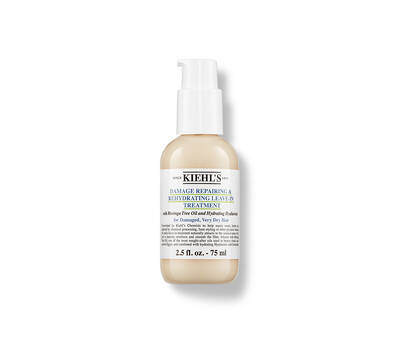 Kiehlsov serum za nego las v steklenički, namenjen obnavljanju in hidriranju poškodovanih las.