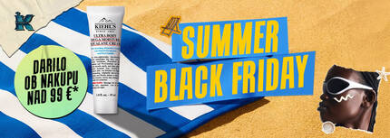 Kiehl's Summer Black Friday promocija – poletna razprodaja s popusti do 40%